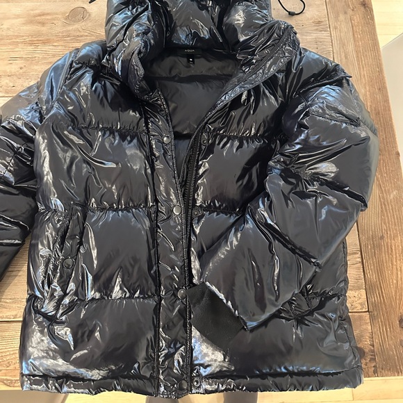 AQUA exclusive from Bloomingdales,   Puffer Jacket - Picture 3 of 4